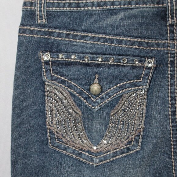 NWT Code Bleu Annette Boot Cut Jeans, Sz 6/27 - Picture 12 of 15